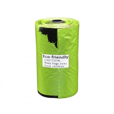 PLA raw material 100% biodegradable garbage bag disposable environmental dog poop bag can be customized